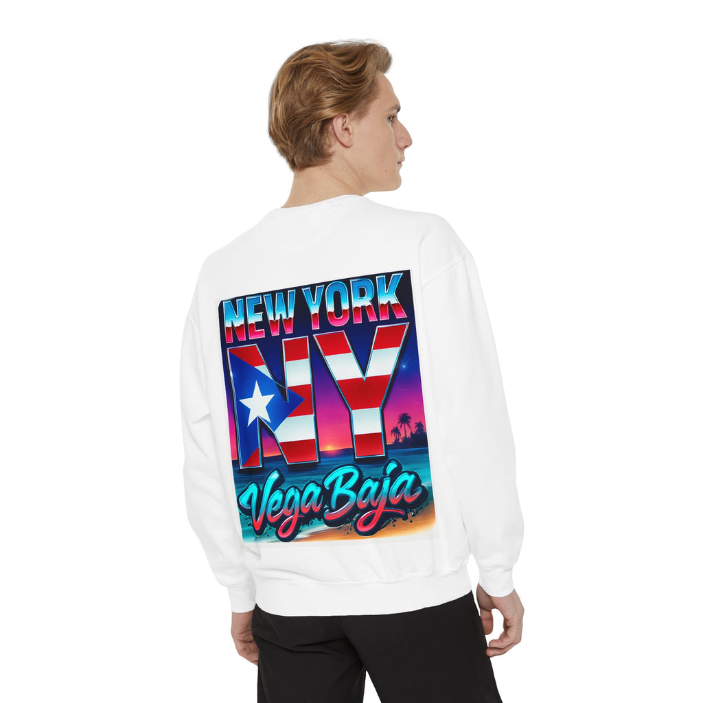 Colorful Graphic Sweatshirt - Unisex NY Pride Streetwear Fashion Printify