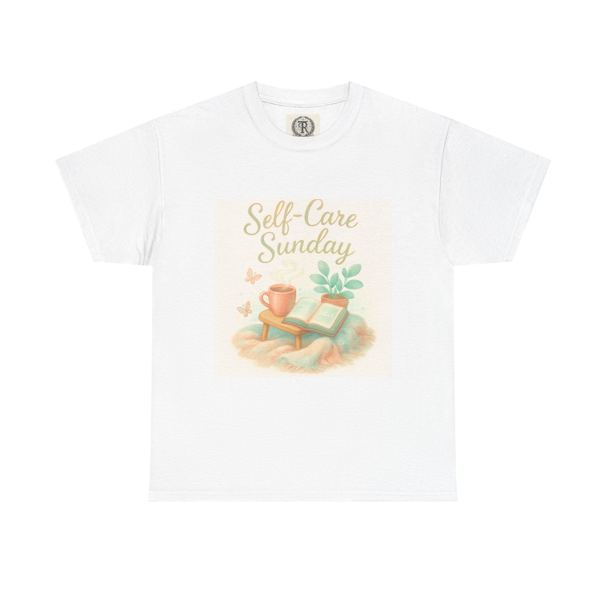 Self-Care Sunday Tee, Relaxation Shirt, Gift for Mindfulness, Casual Wear, Everyday Comfort, Cozy Outfit, Summer Style Printify
