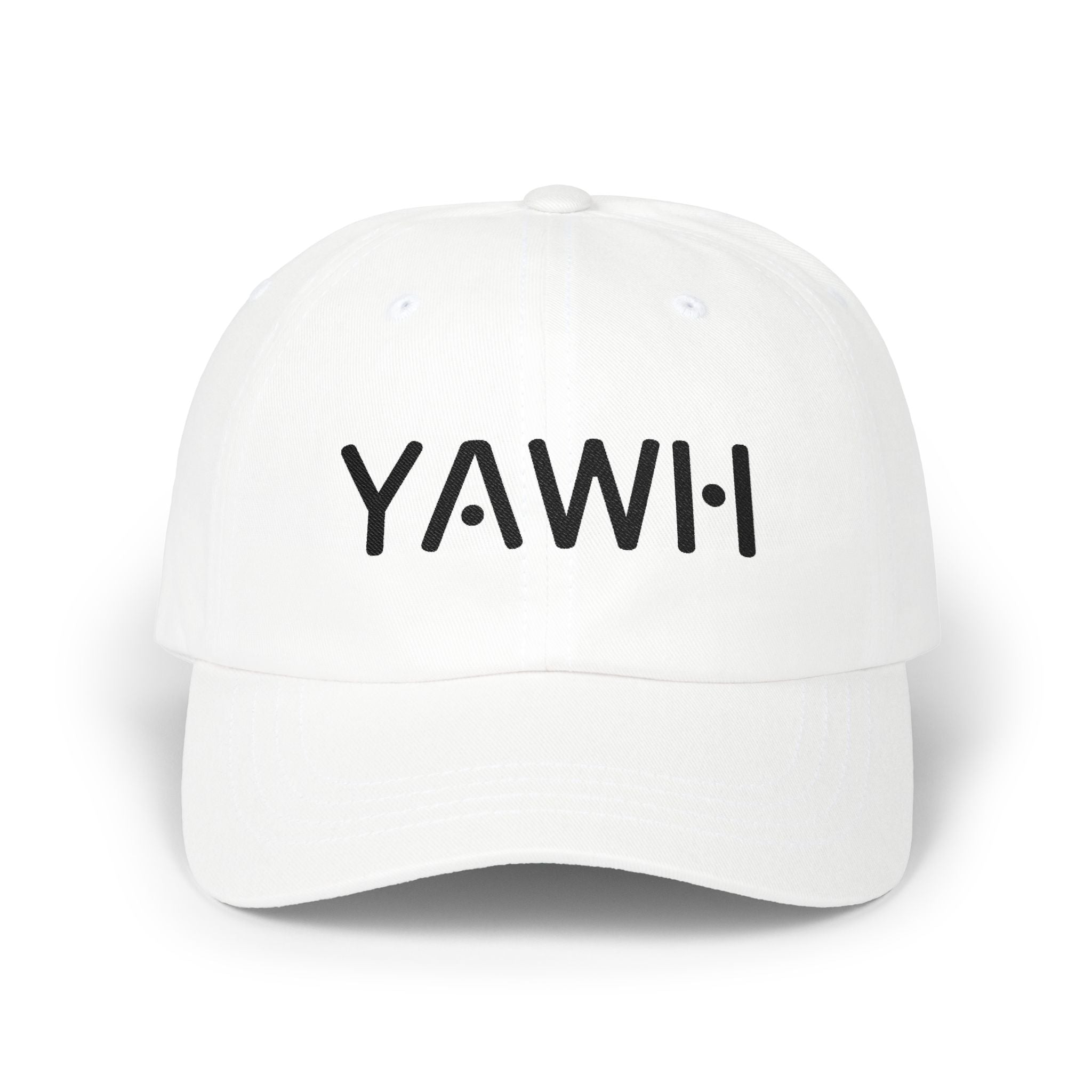 Dad Cap — YAWH Minimal Embroidered Baseball Hat Printify