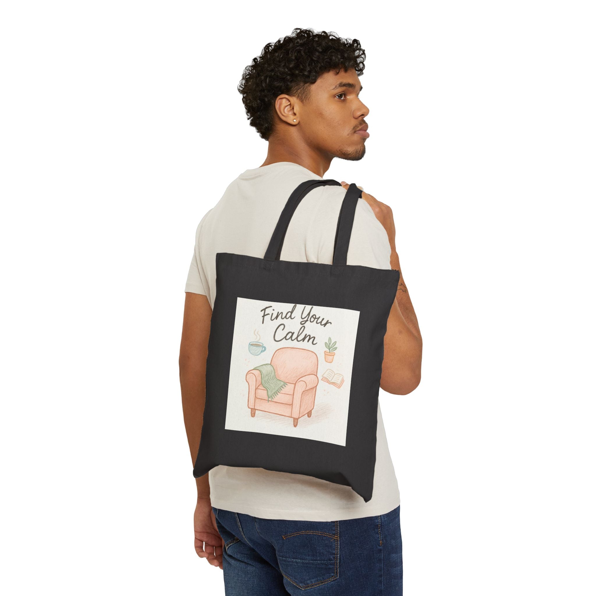 Cotton Canvas Tote Bag
