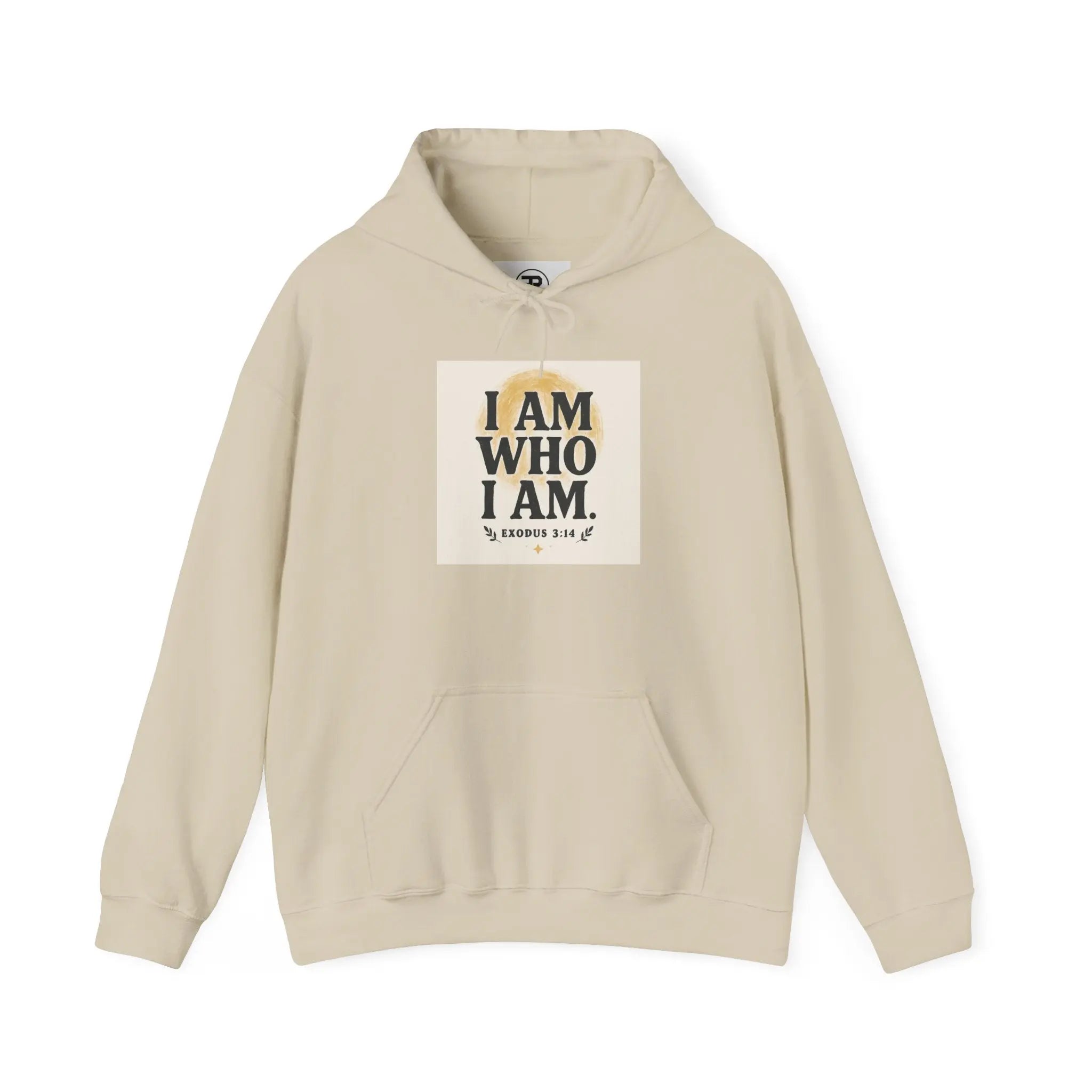 Empowering Unisex Sweatshirt - I AM WHO I AM, King of Kings, Inspirational Apparel, Motivational Gift, Cozy Hoodie Printify