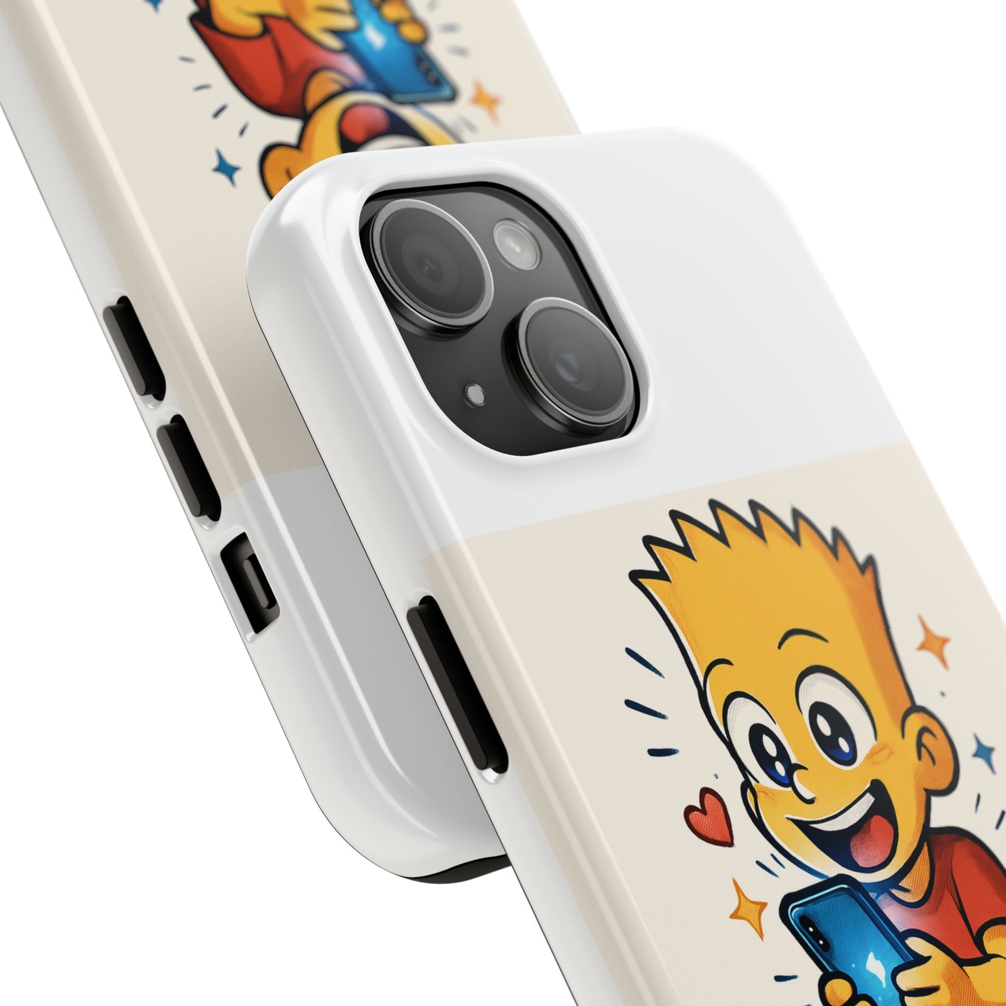 Vibrant Kid's Phone Case, Fun Cartoon Design for Kids, Durable Tough Cover, Colorful Phone Protector, Unique Gift for Youngsters Printify