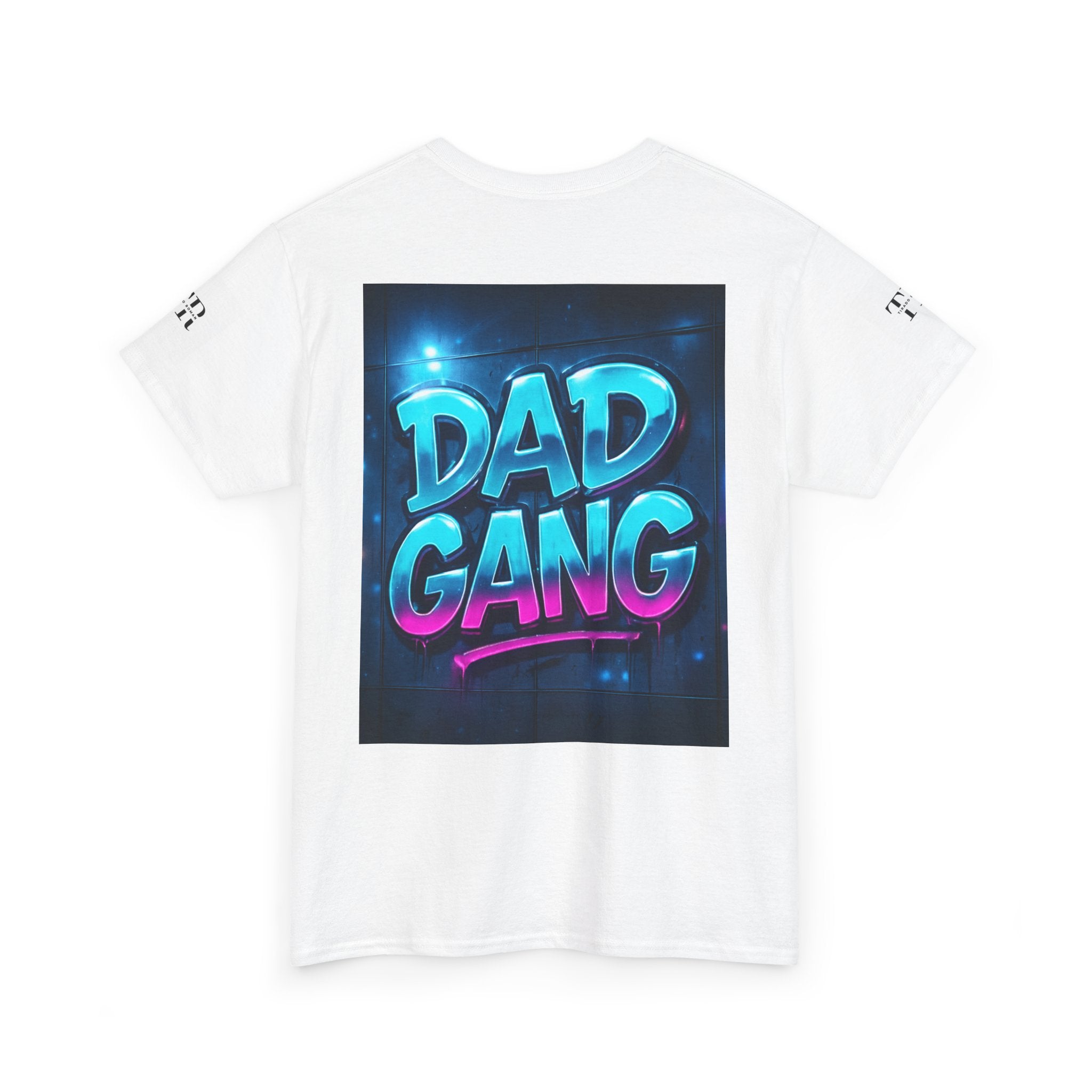 Brooklyn Dad Gang Tee - Unisex Heavy Cotton T-Shirt for Father's Day, Streetwear Style, Casual Fashion, Gift Idea, Urban Vibe Printify