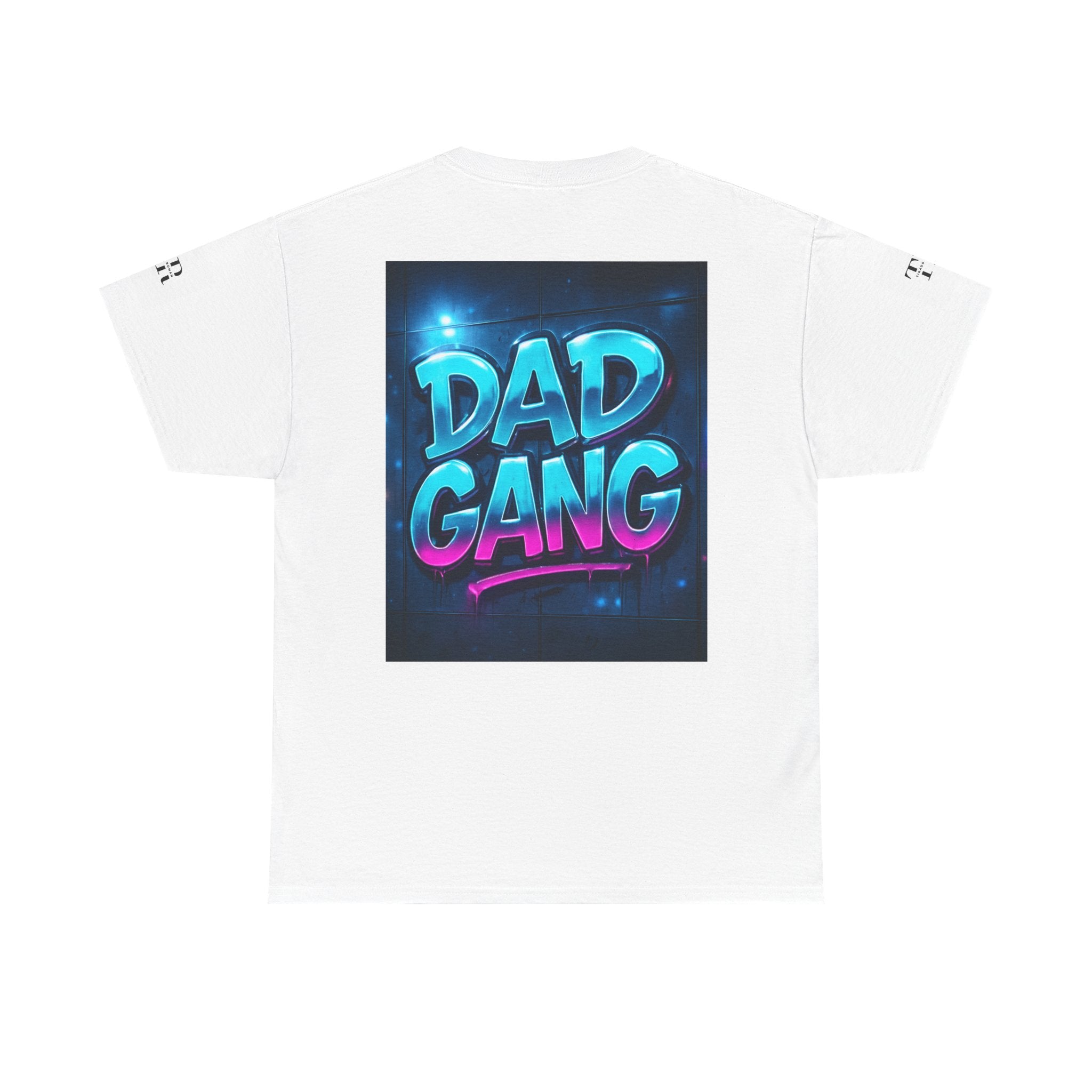 Brooklyn Dad Gang Tee - Unisex Heavy Cotton T-Shirt for Father's Day, Streetwear Style, Casual Fashion, Gift Idea, Urban Vibe Printify