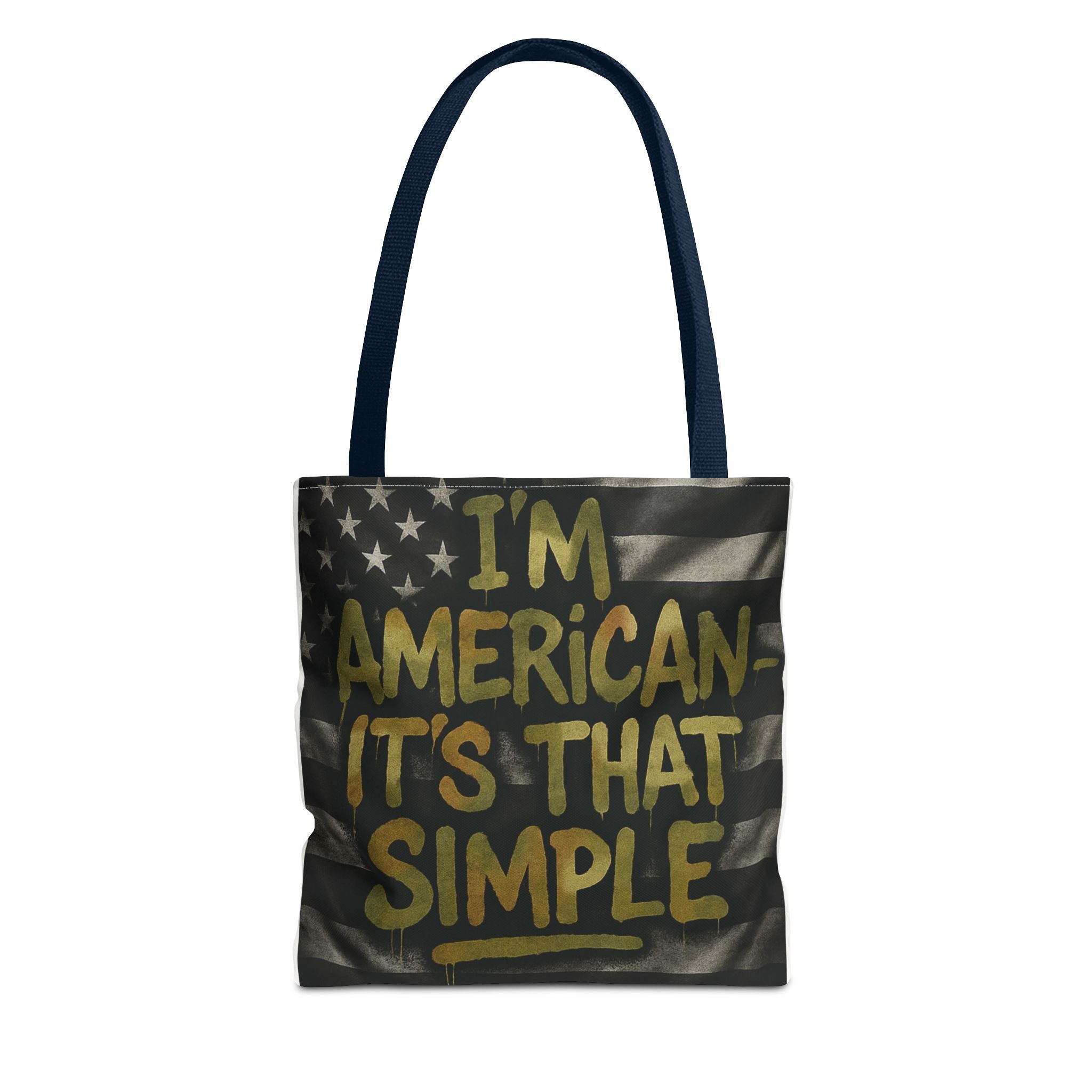 Patriotic Tote Bag for Americans, Gift for 4th of July, Shopping Bag, Travel Bag, Casual Accessories, Eco-Friendly Printify