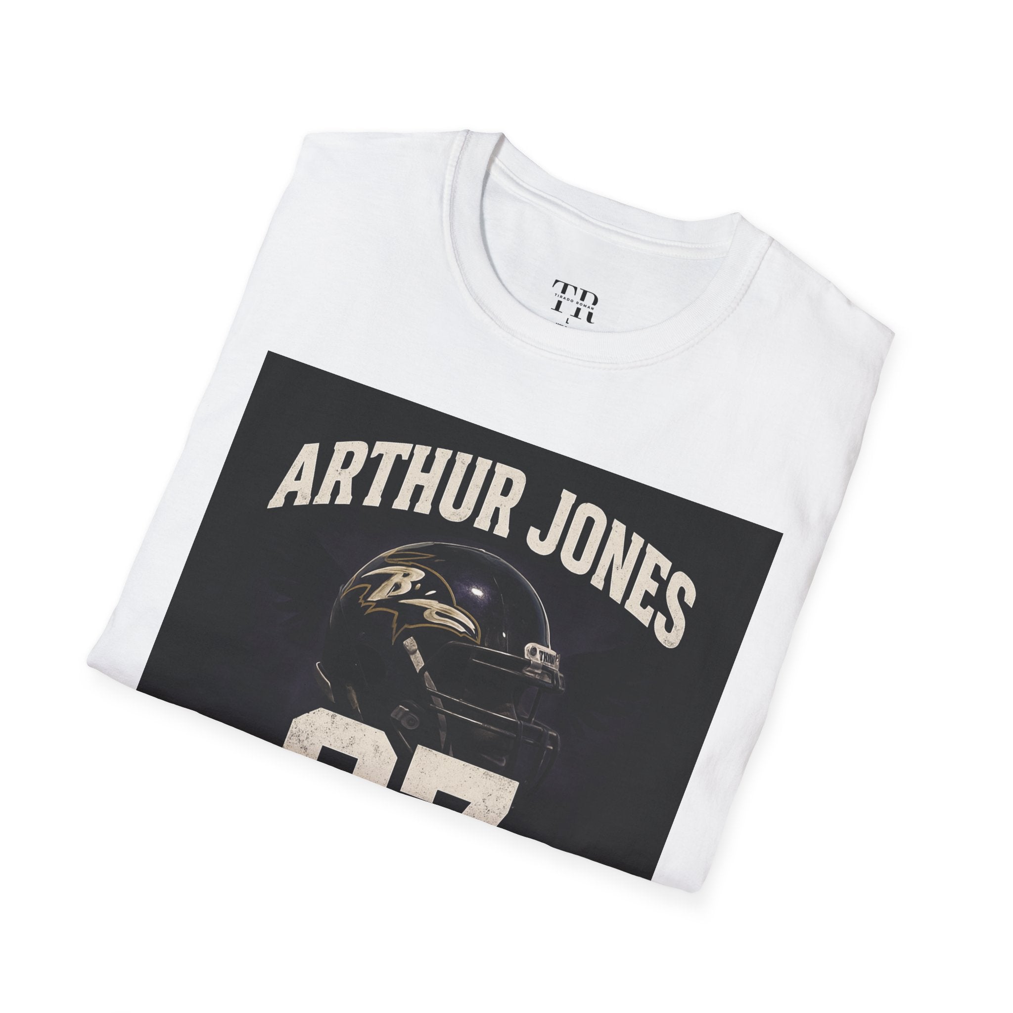 Arthur Jones Football T-Shirt, Vintage Sports Tee, Game Day Apparel, Personalized Athletic Shirt, Gift for Sports Fans, Team Spirit Wear