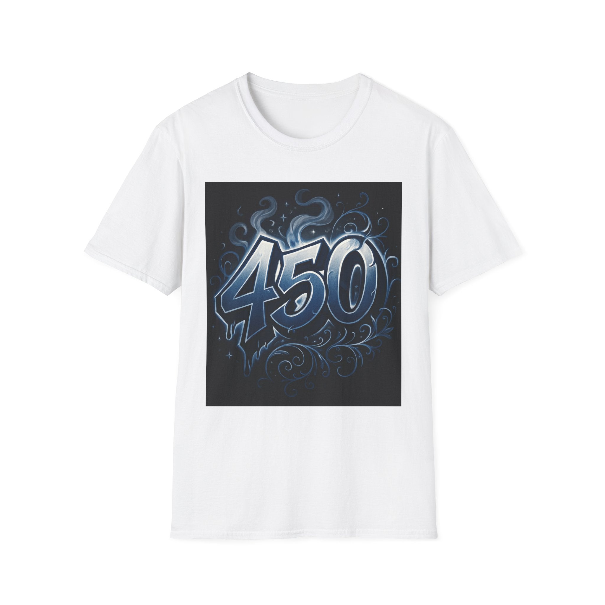 Casual Cool Graphic Tee: Number 450 T-Shirt Printify