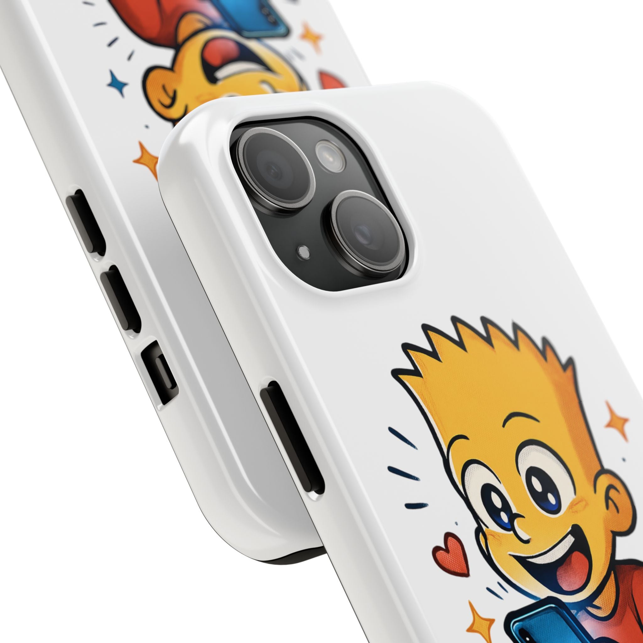 Vibrant Kid's Phone Case, Fun Cartoon Design for Kids, Durable Tough Cover, Colorful Phone Protector, Unique Gift for Youngsters Printify