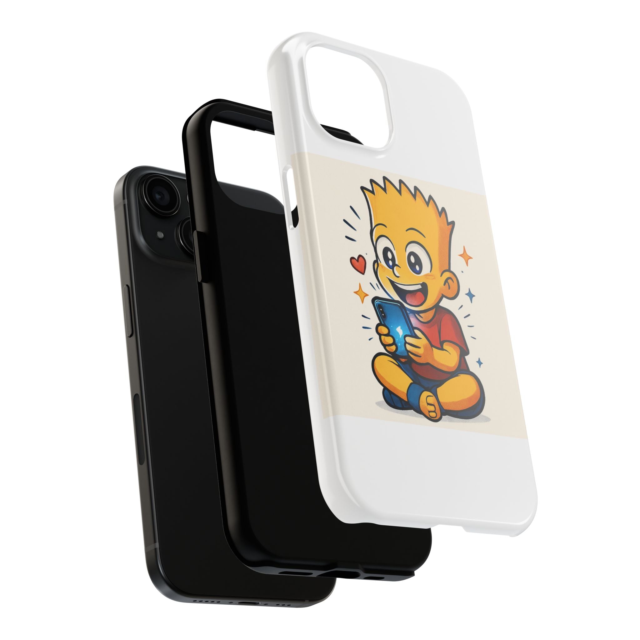 Vibrant Kid's Phone Case, Fun Cartoon Design for Kids, Durable Tough Cover, Colorful Phone Protector, Unique Gift for Youngsters Printify