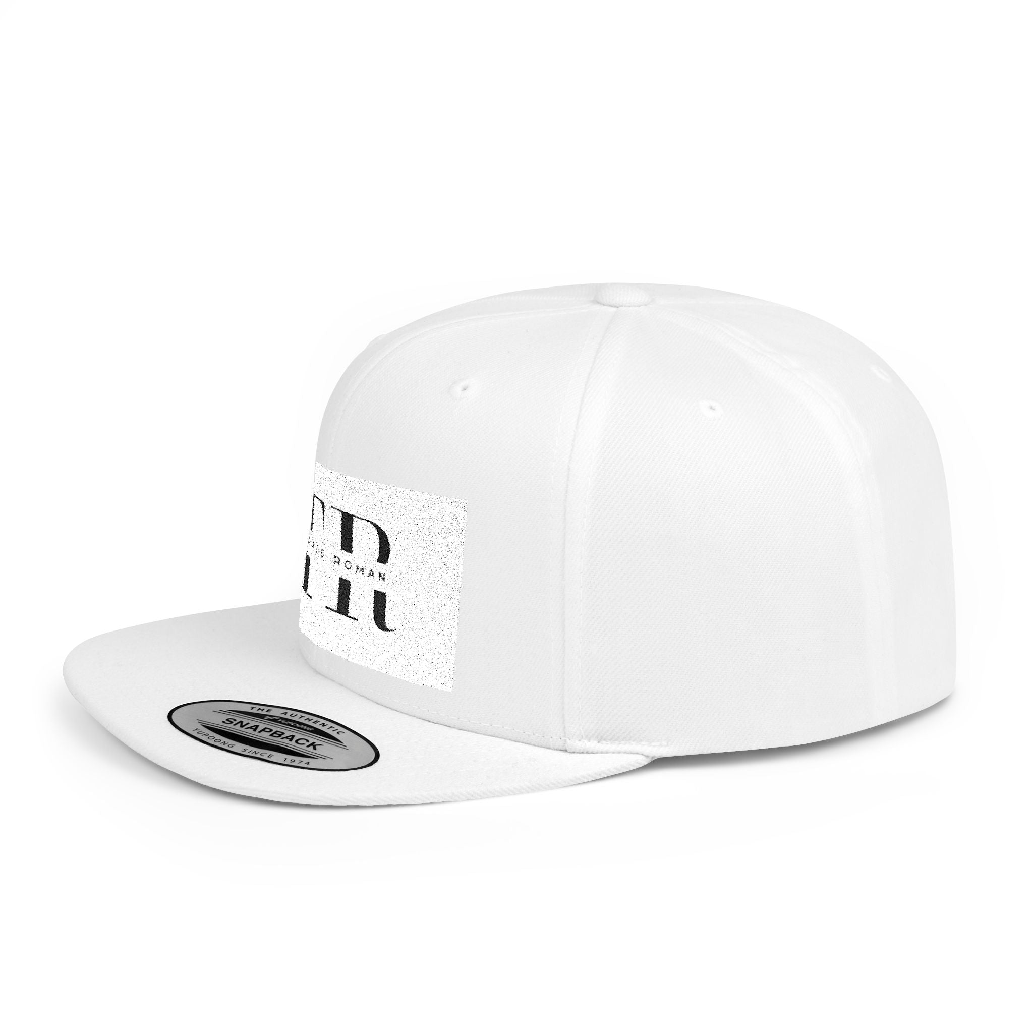 Stylish Flat Bill Snapback Hat, Trendy Cap for Men & Women, Gift for Birthdays, Streetwear, Festival Ensemble, Summer Style