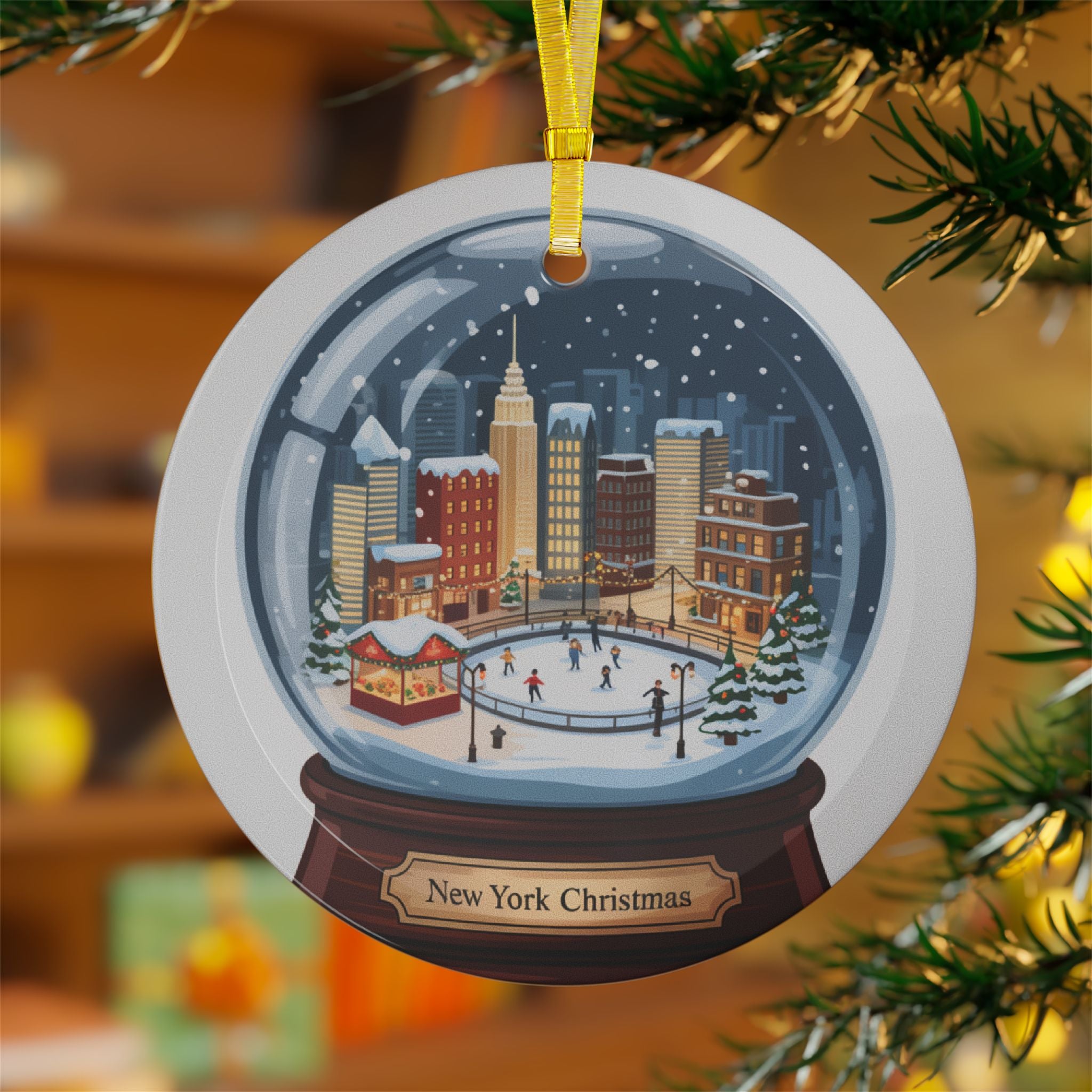 Glass Ornaments Printify