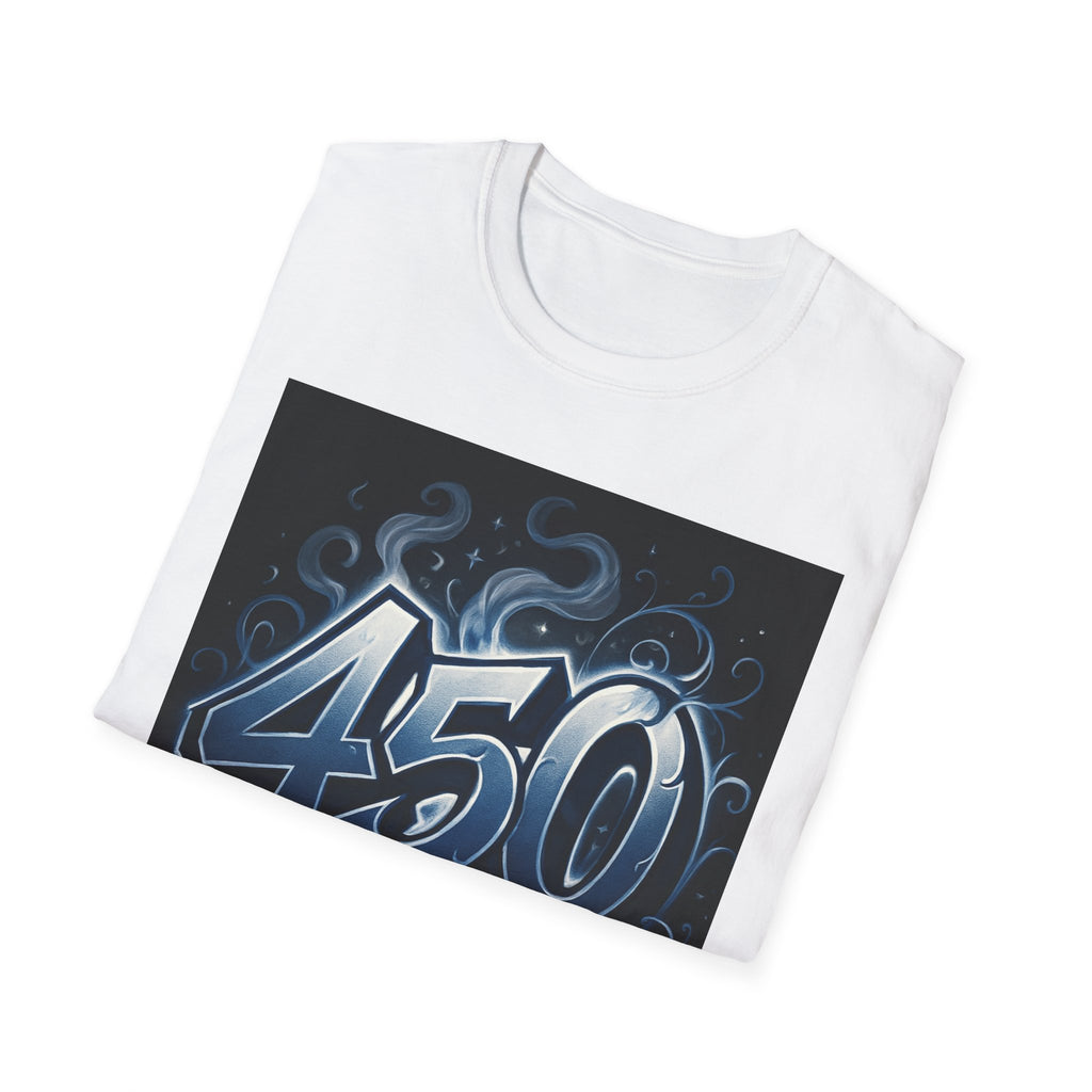 Casual Cool Graphic Tee: Number 450 T-Shirt Printify