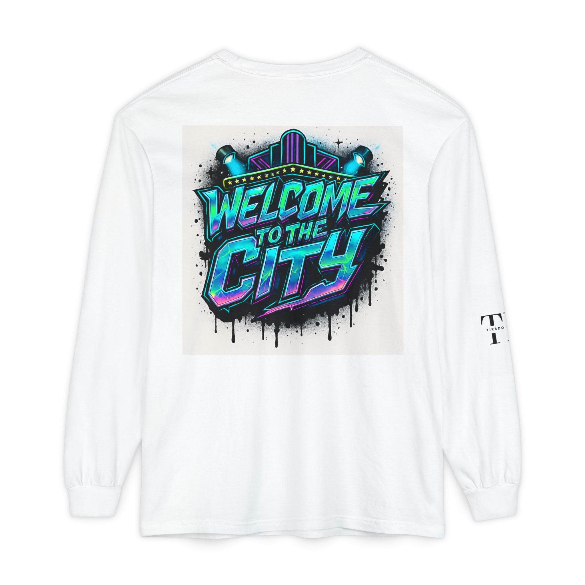 Urban Vibe Long Sleeve T-Shirt - New York City Graphic Tee Printify