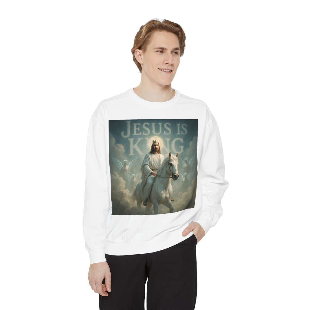 Unisex Garment-Dyed Sweatshirt