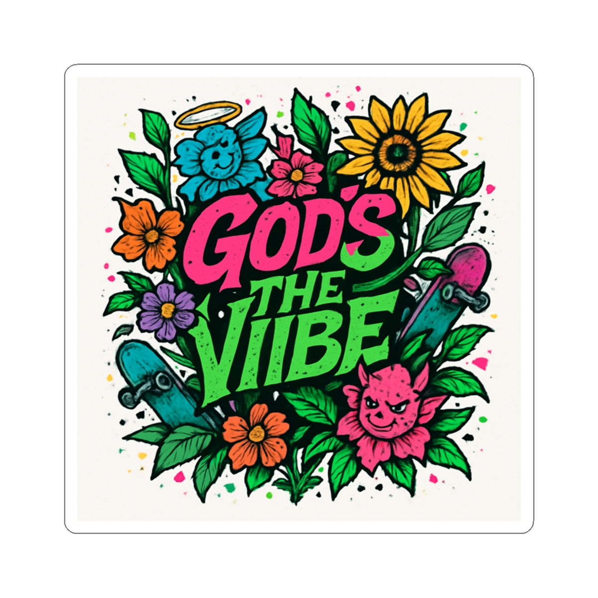 Kiss-Cut Stickers Printify